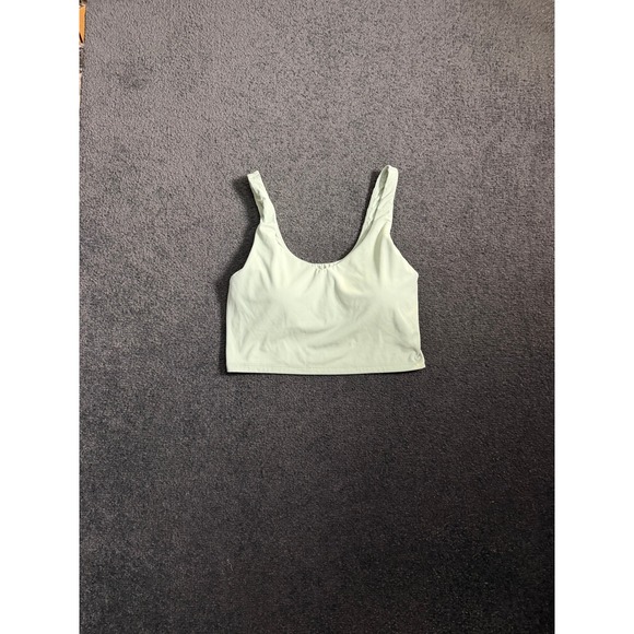 OFFLINE by Aerie Other - OFFLINE by Aerie Real Me Mint Green Ruched Scoop Neck Sports Bra Crop Top Medium